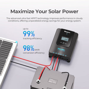 Rover Li 20 Amp MPPT Solar Charge Controller - RENOGY