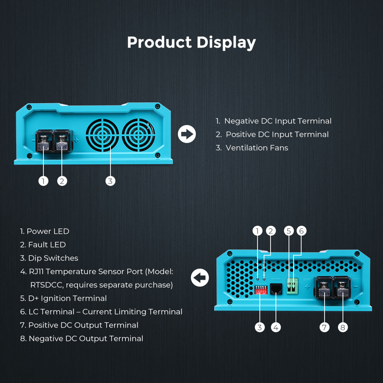 RENOGY 12V 20A DC to DC On-Board Battery