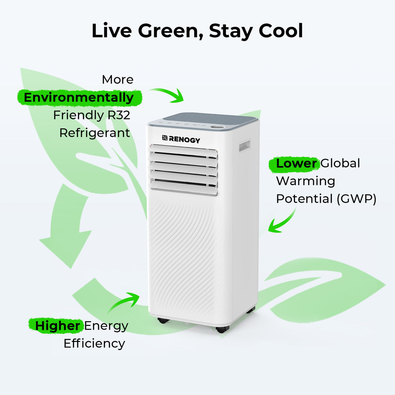 RENOGY 8000 BTU Portable Air Conditioner