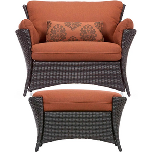 Hanover® Strathmere Allure 2 Piece Outdoor Patio Set