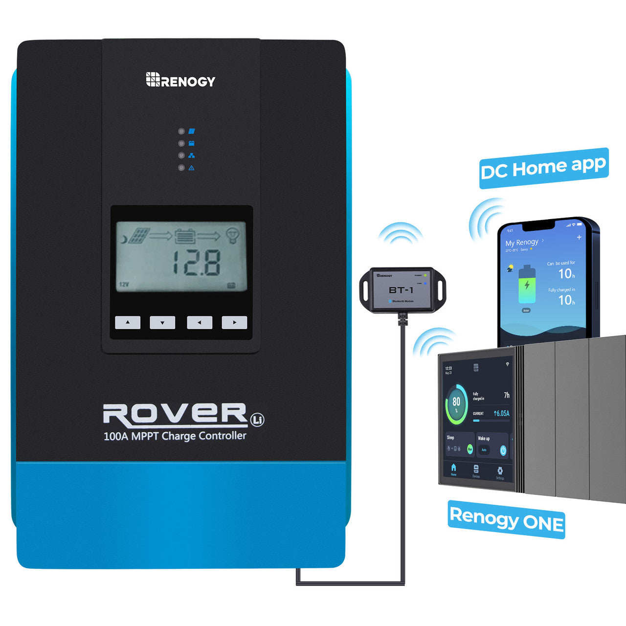 RENOGY Rover 100 Amp MPPT Solar Charge Controller