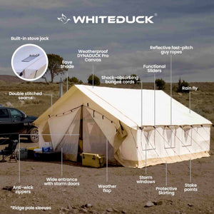 White Duck Outdoors 8'x10' Alpha Wall Tent